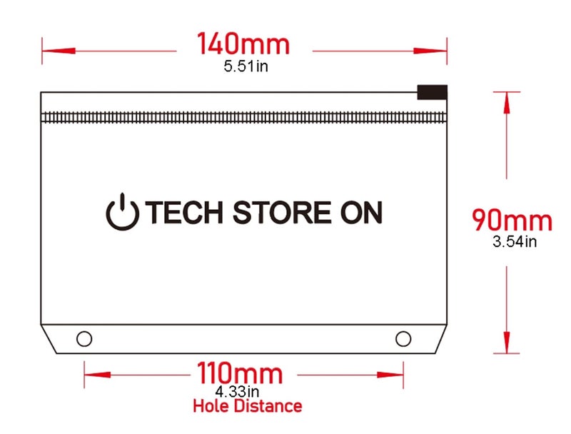 TECH STORE ON USB Drive Binder Pouches (10-Pack) â€“ Waterproof & Antistatic Vinyl Zip-Lock Holders for 3-Ring Binders | Protect Flash Drives, SD Cards & Accessories - Image 2